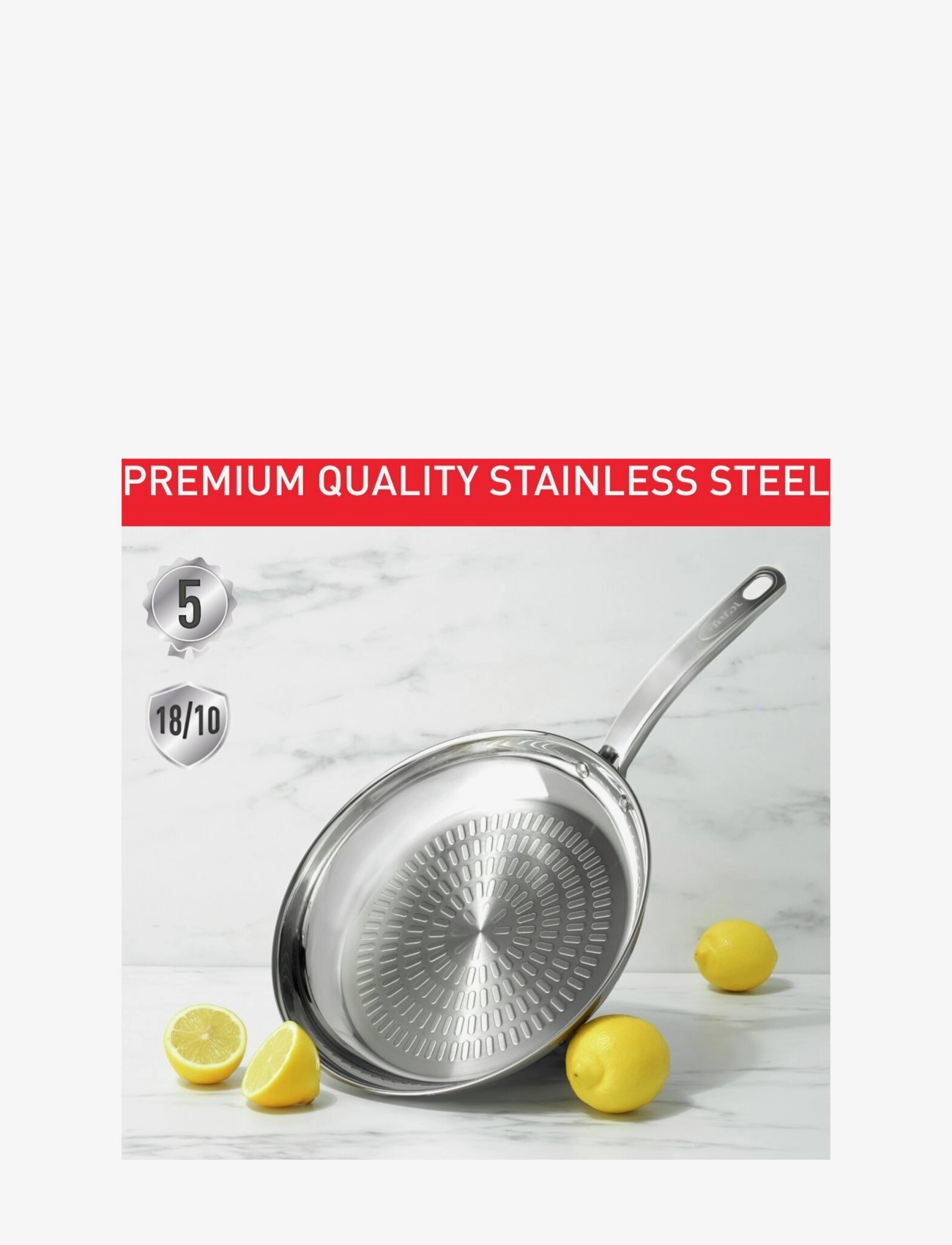 Tefal - Intuition Techdome Frypan 28cm - stainless steel - 4