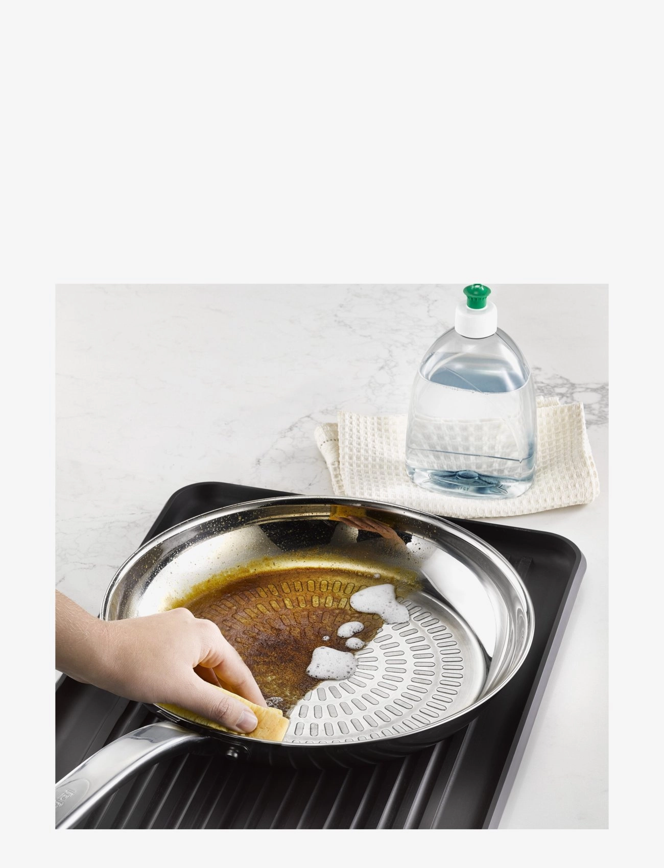 Tefal - Intuition Techdome Frypan 28cm - stainless steel - 5