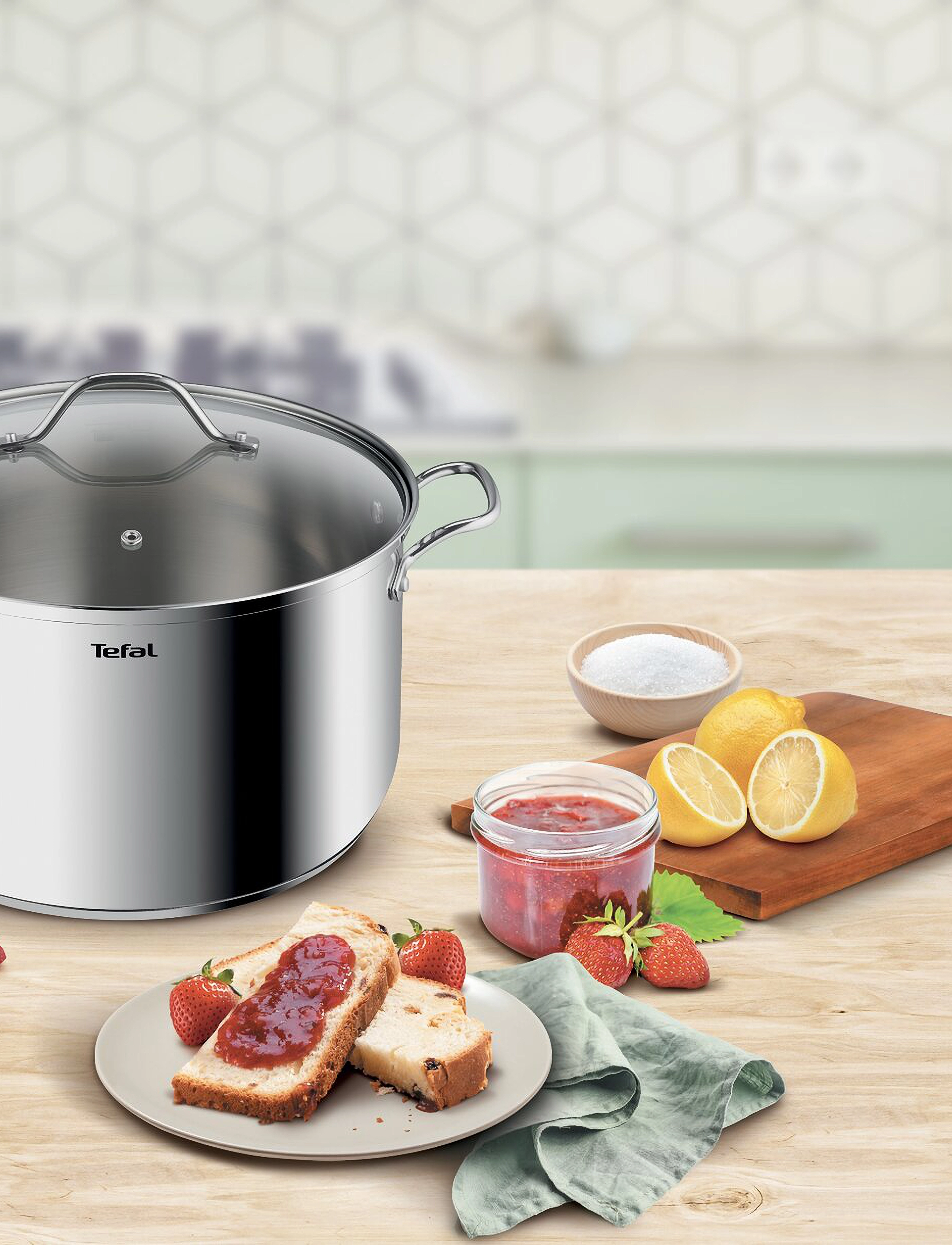 Tefal - Intuition Stewpot 30 cm/12 l. w. lid Stainless steel - stainless steel - 5