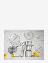 Tefal - Intuition 7 pcs set Stainless steel - stieltopf-sets - stainless steel - 1