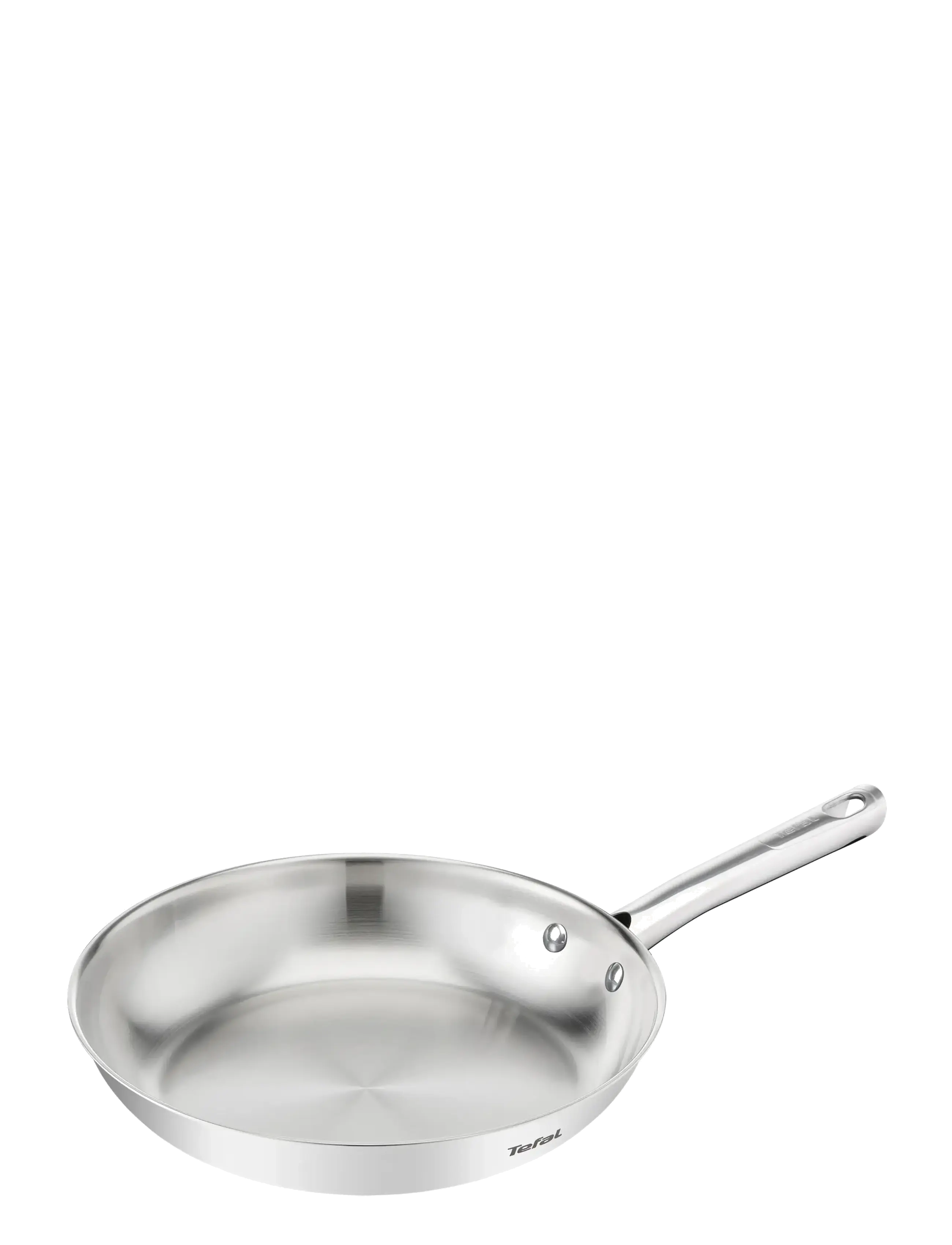 Tefal Duetto On Fry Pan 24 Cm, Uncoated, Stegepande, Sølv, Str: Ø 24 CM