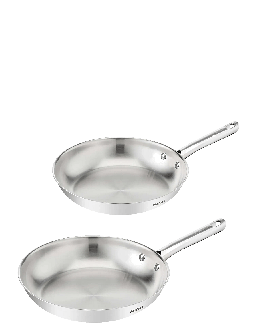 Tefal - Duetto ON Fry pan 2 pcs. set (FP 24+28 cm), uncoated - praepannid ja pannid - stainless steel - 1