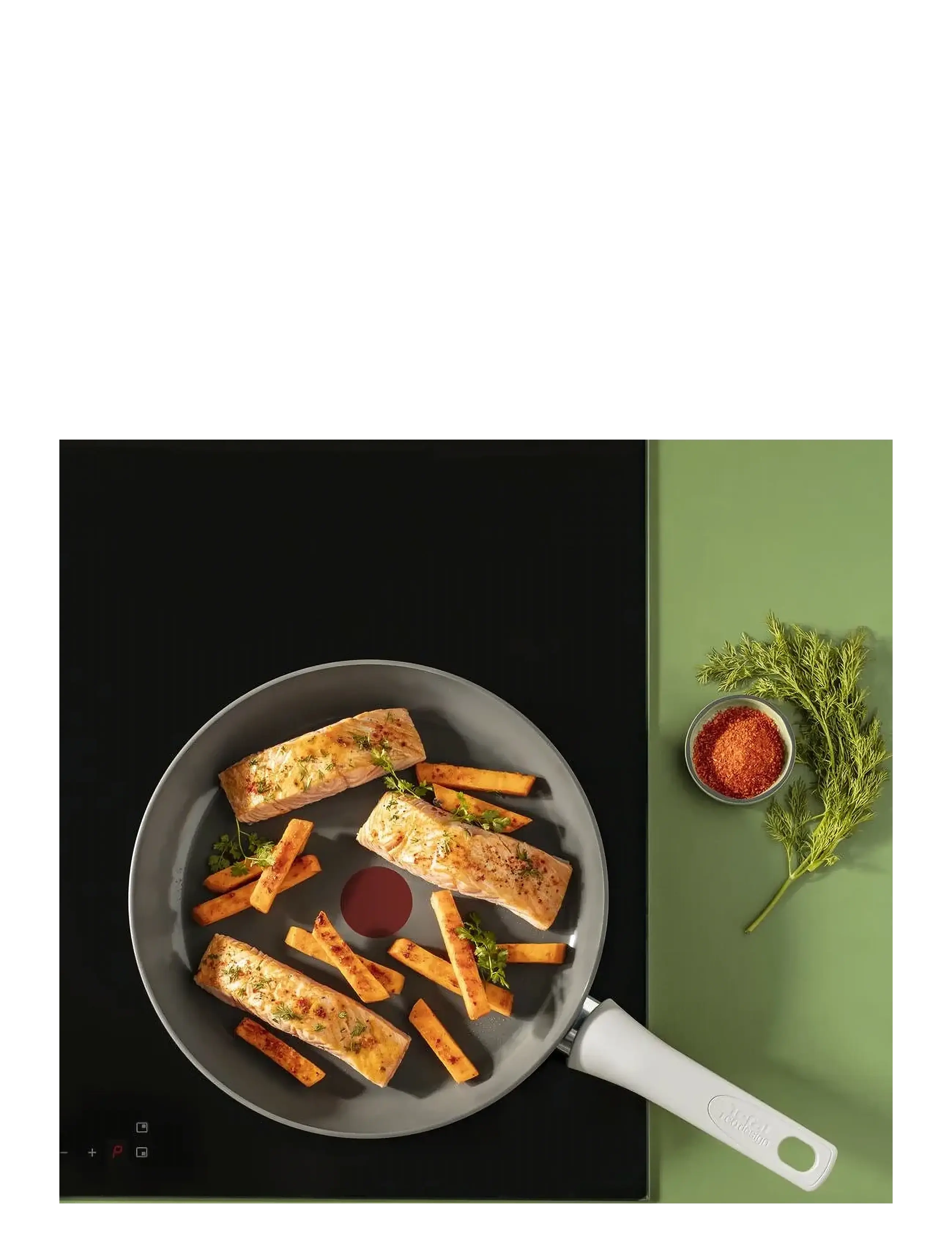 Tefal - Renew ON Frypan - bratpfannen - grey - 4
