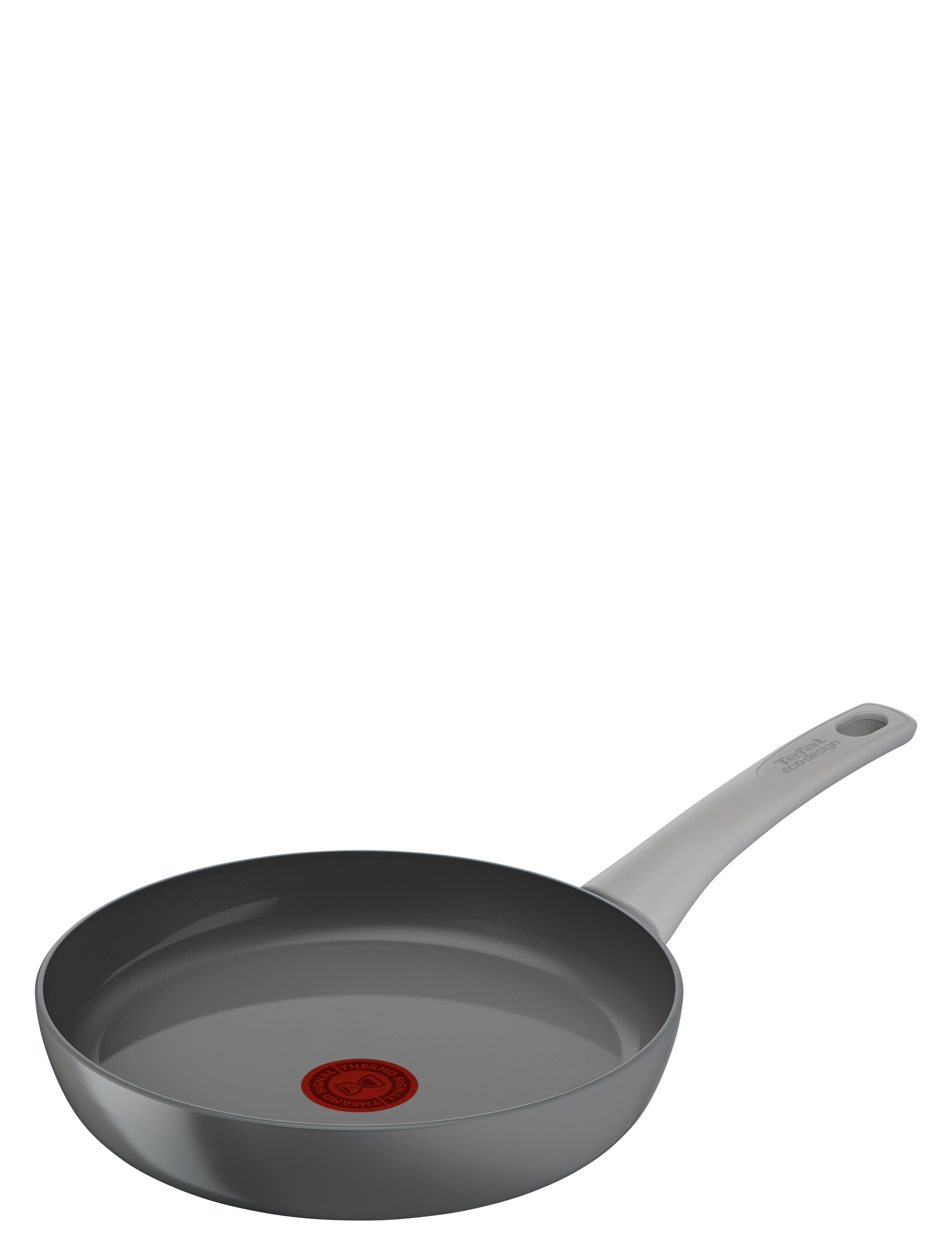 Tefal Renew On Frypan 24 Cm Grey, Ø cm, Pots & Pans, Grau - Frying Homeware