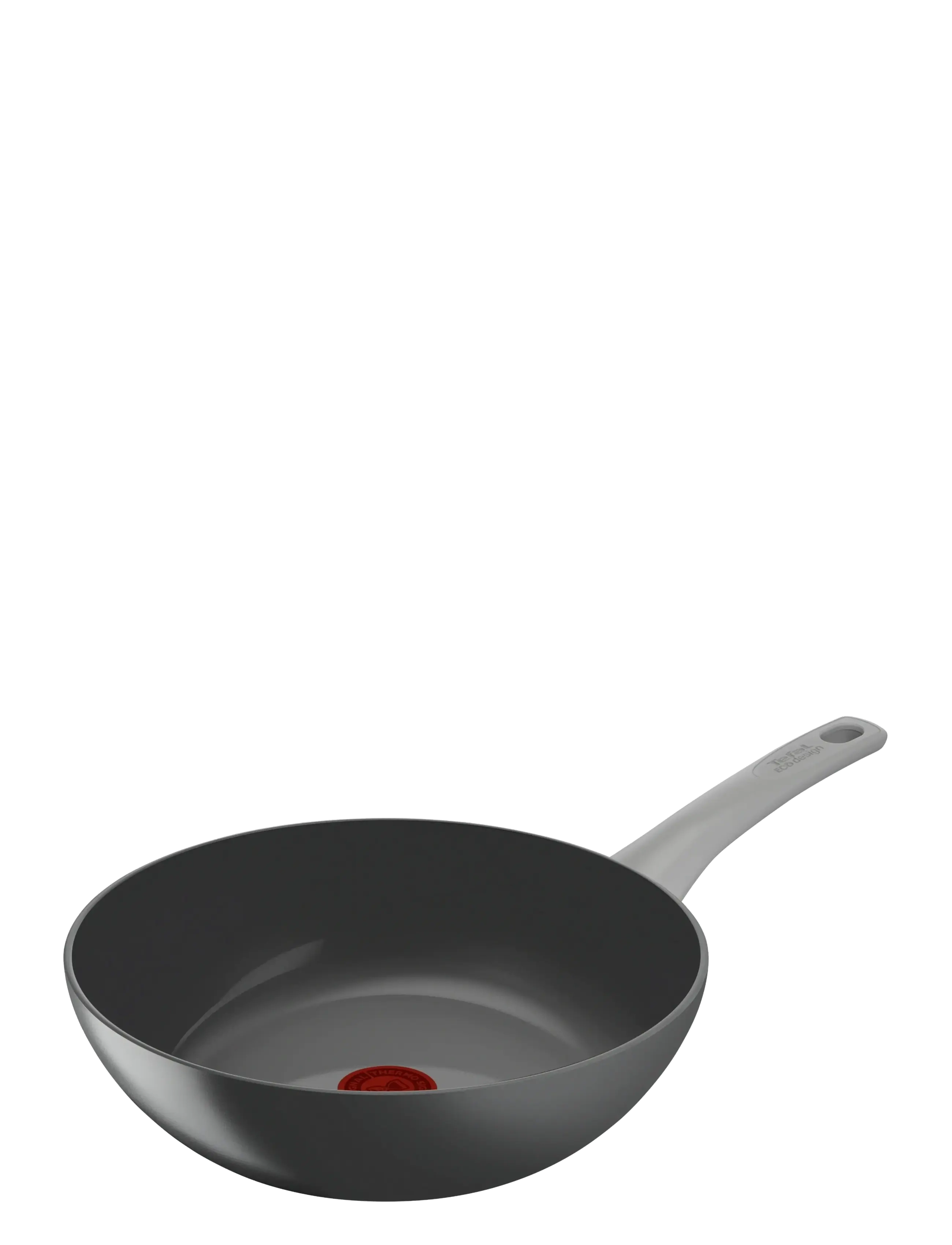 Tefal Renew ON Wokpan 28 cm Grey - Frying pans & Skillets - GREY / black