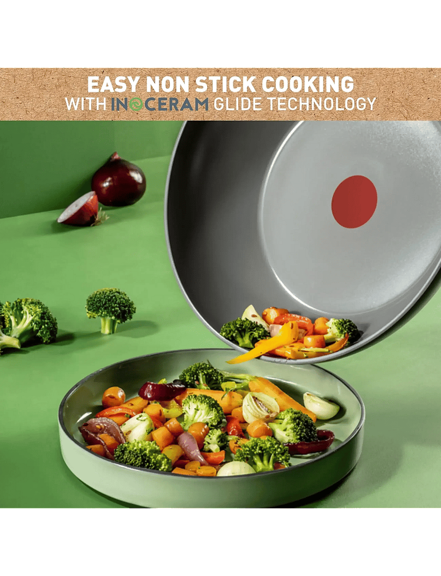 Tefal - Renew ON Wokpan 28 cm Grey - woks - grey - 1