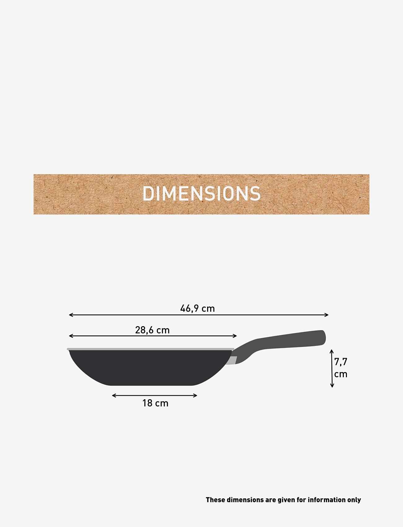 Tefal - Renew ON Wokpan 28 cm Grey - köp efter pris - grey - 5