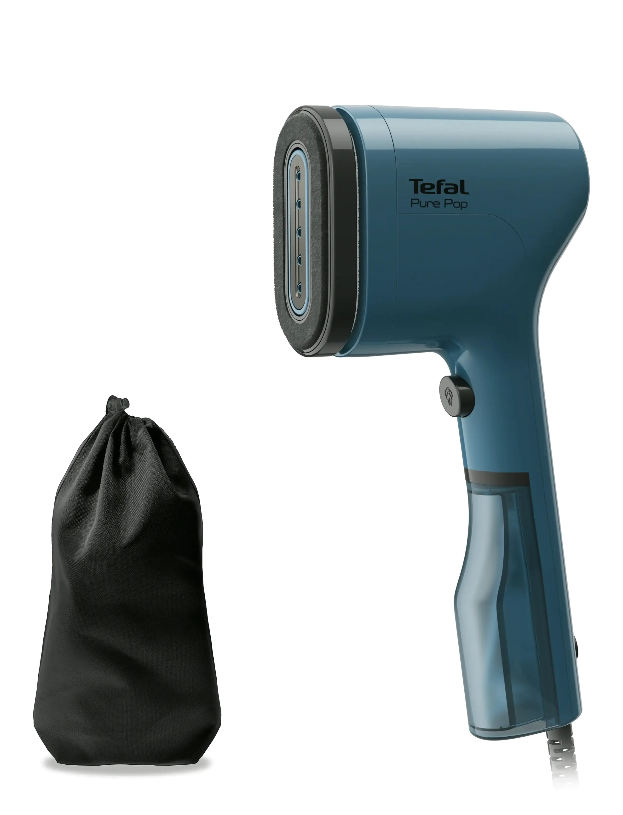Tefal Pure Pop Garment Steamer Blue, Wash & Clean, Blå, Str: ONE SIZE