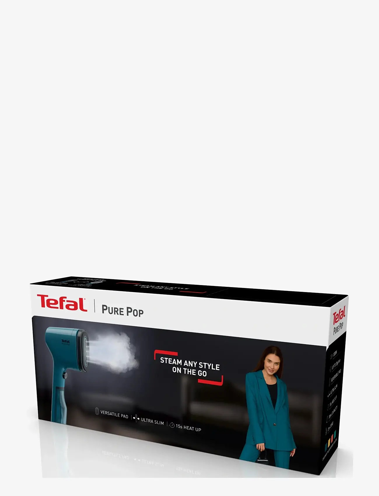 Tefal - Pure Pop Garment Steamer Blue - steamers - blue - 0