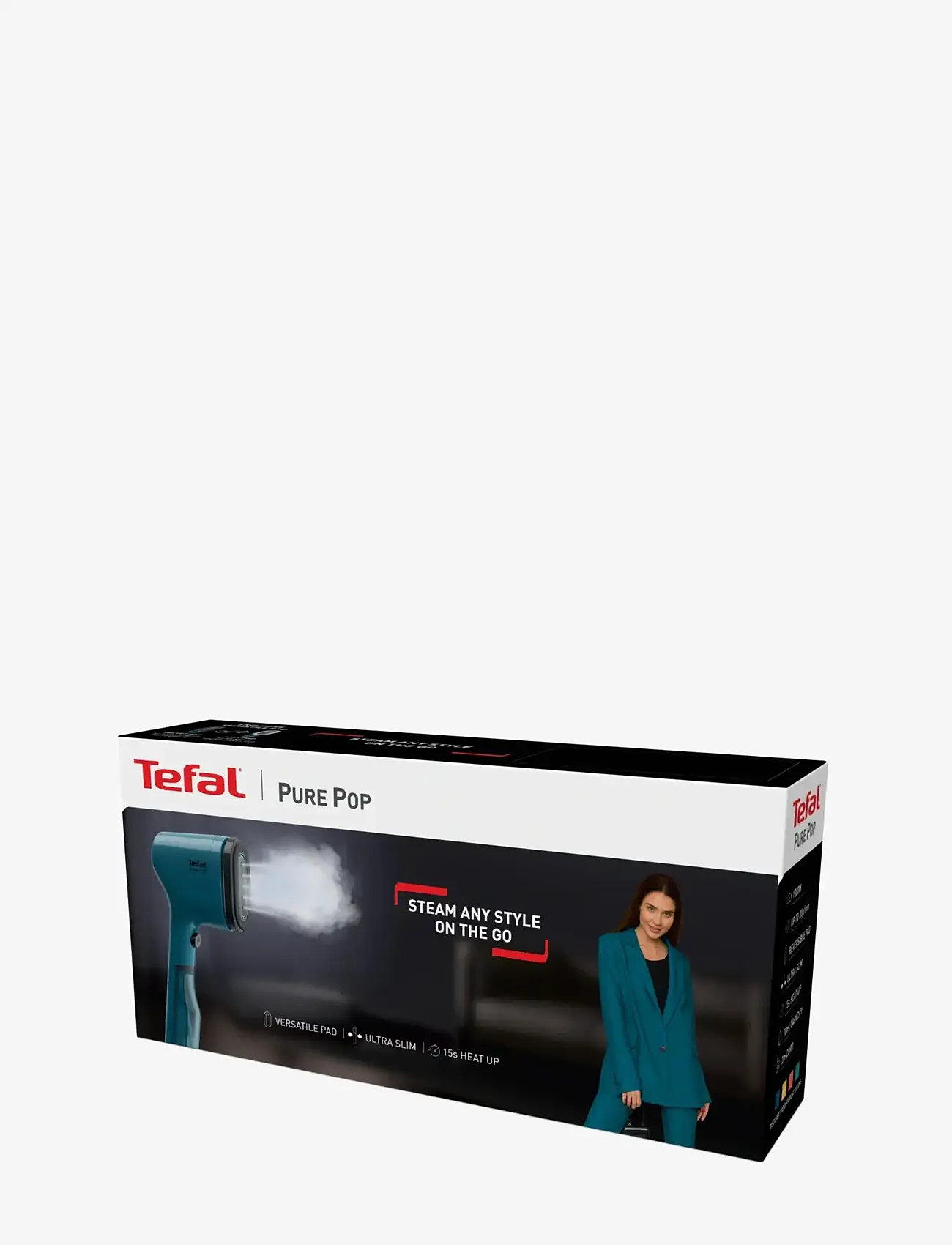 Tefal - Pure Pop Garment Steamer Blue - steamers - blue - 2
