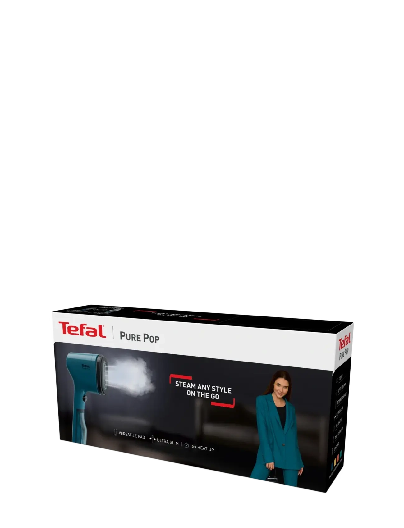 Tefal - Pure Pop Garment Steamer Blue - steamers - blue - 2