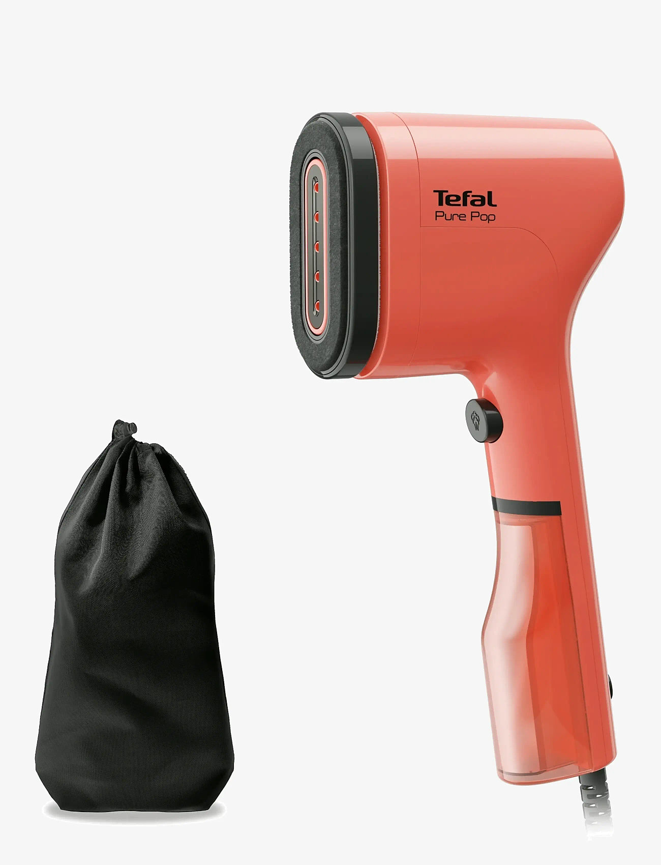 Tefal - Pure Pop Garment Steamer Coral - steamers - coral/red - 1