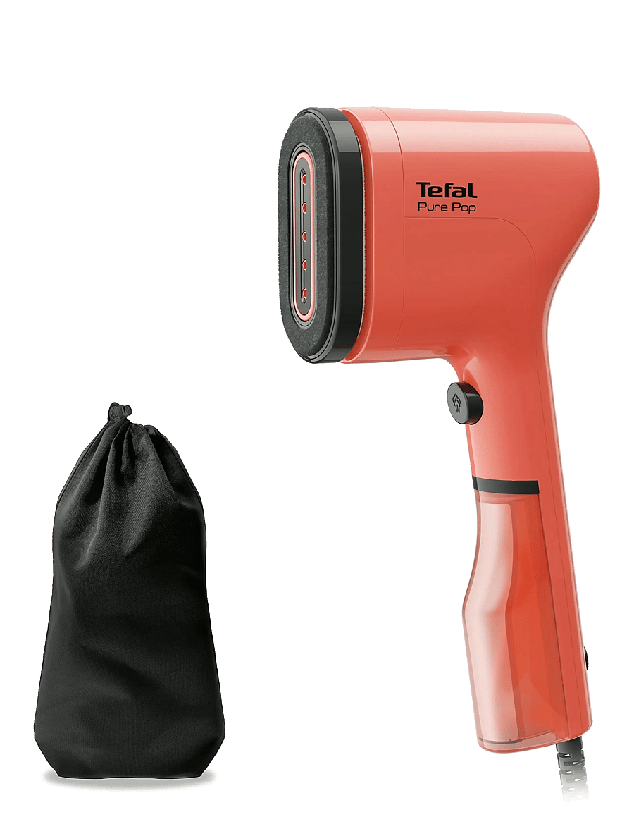 Tefal - Pure Pop Garment Steamer Coral - aurutajad - coral/red - 1