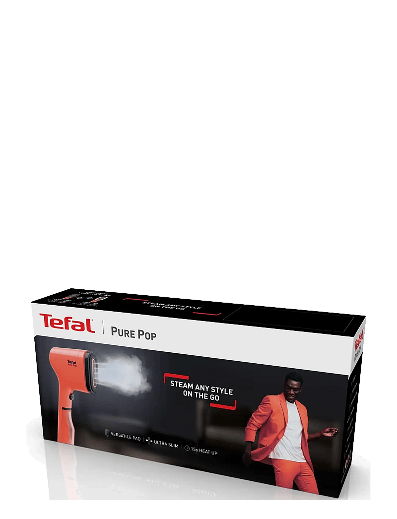 Tefal - Pure Pop Garment Steamer Coral - dampfgarer - coral/red - 2