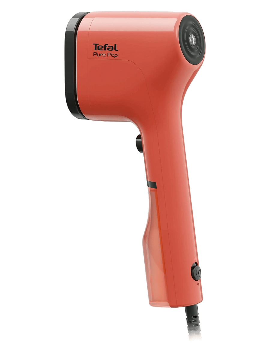 Tefal - Pure Pop Garment Steamer Coral - aurutajad - coral/red - 4