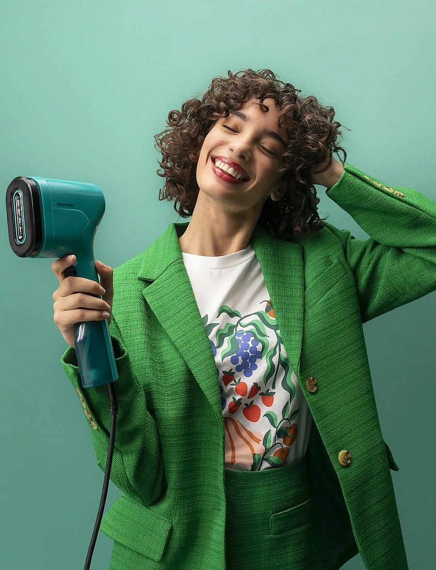 Tefal - Pure Pop Garment Steamer Green - dampfgarer - green - 4