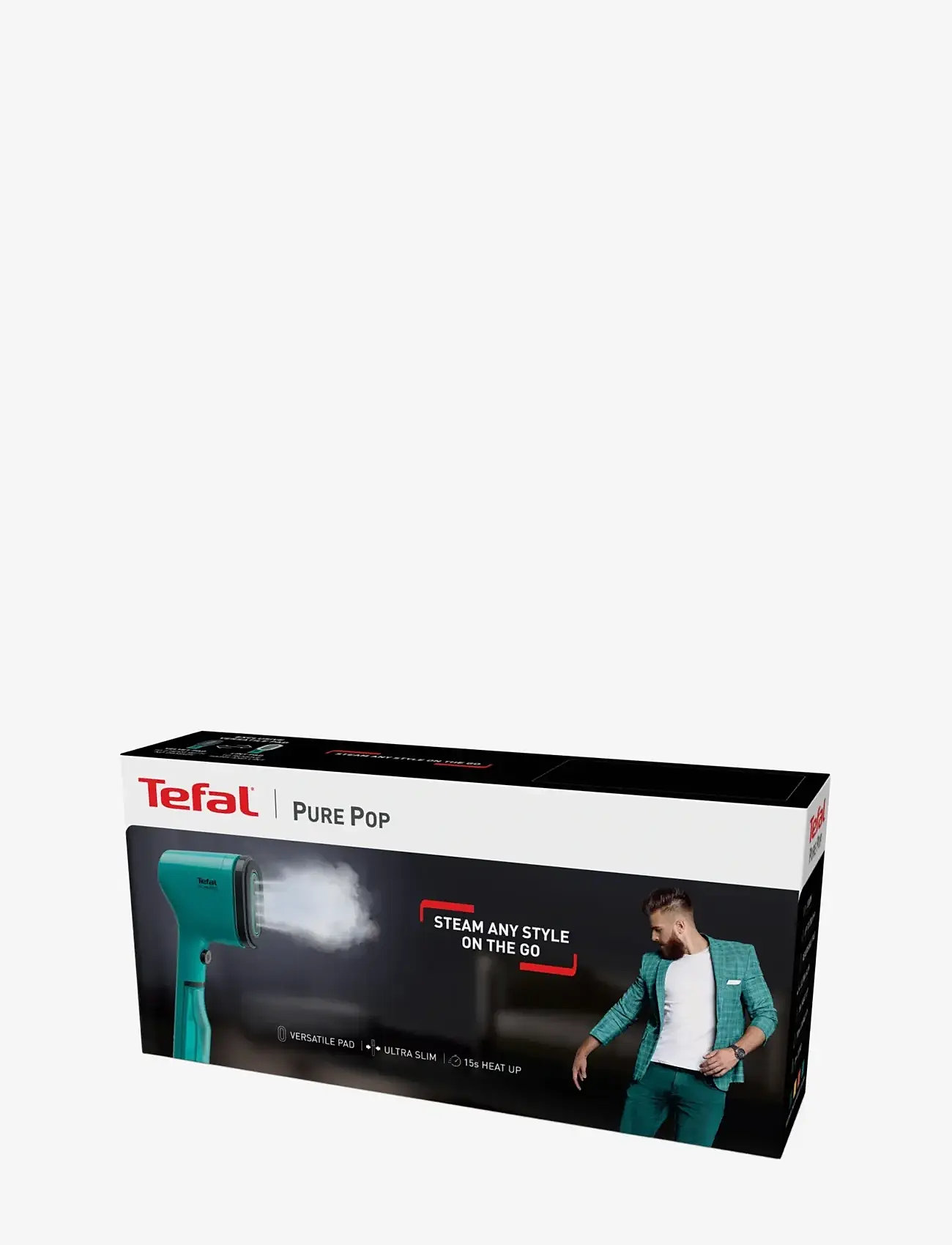 Tefal - Pure Pop Garment Steamer Green - parownice - green - 1