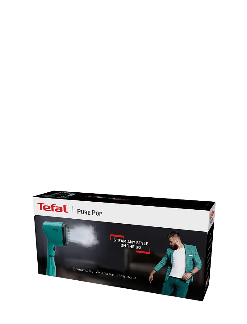 Tefal - Pure Pop Garment Steamer Green - dampfgarer - green - 1