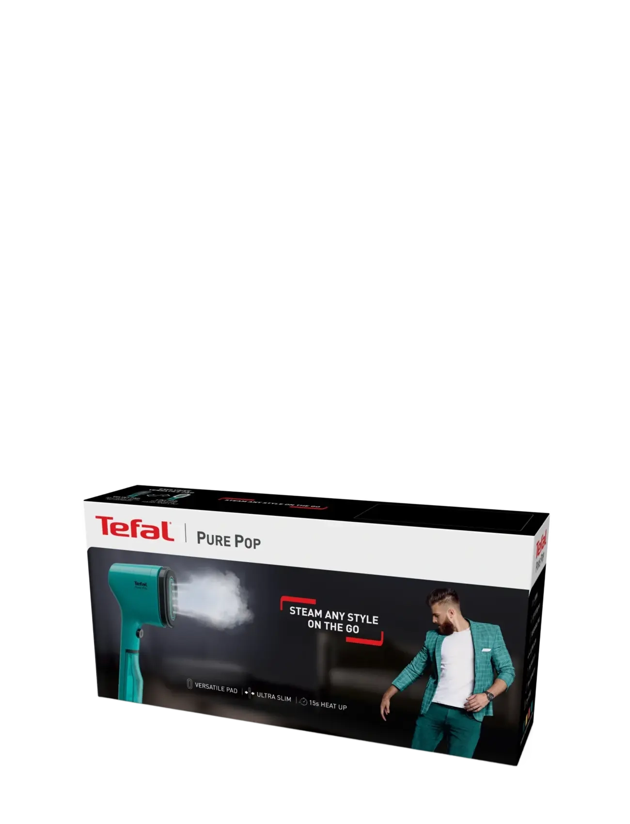 Tefal - Pure Pop Garment Steamer Green - dampfgarer - green - 1