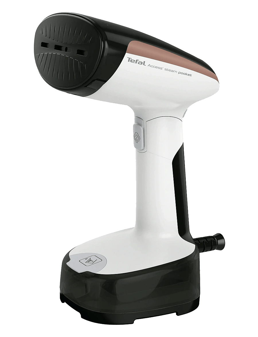 Tefal - Access Steam Pocket Garment Steamer - dampfgarer - white, grey, rose - 1
