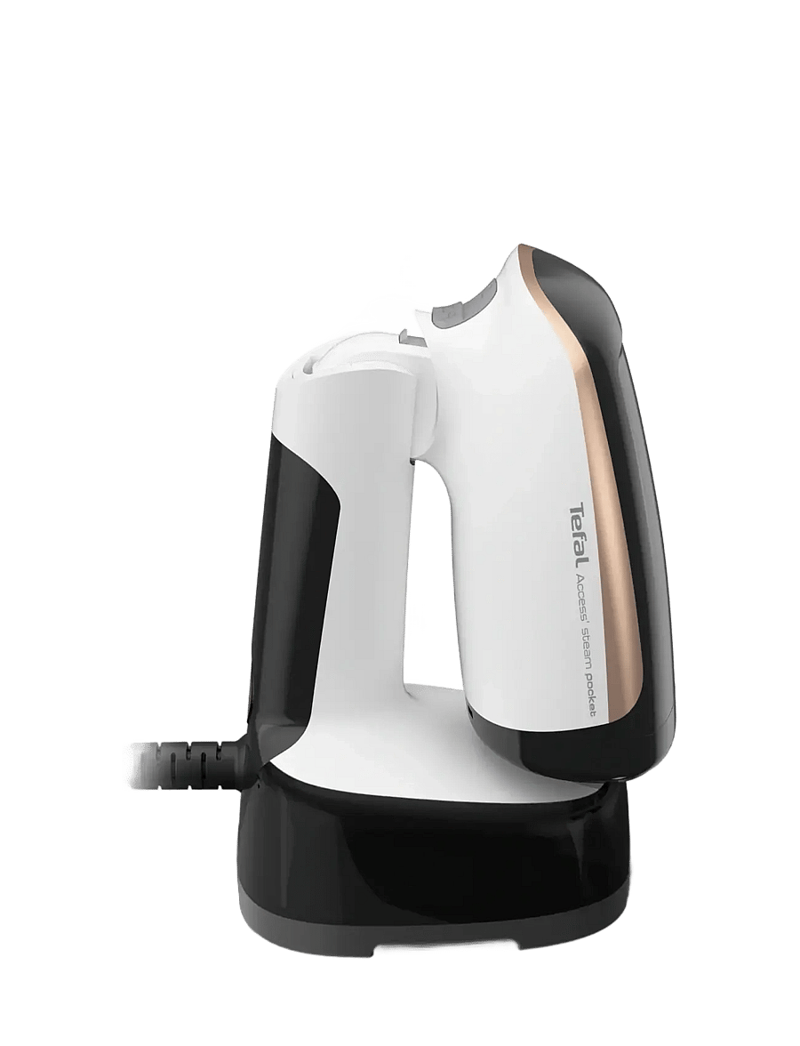 Tefal - Access Steam Pocket Garment Steamer - dampfgarer - white, grey, rose - 4