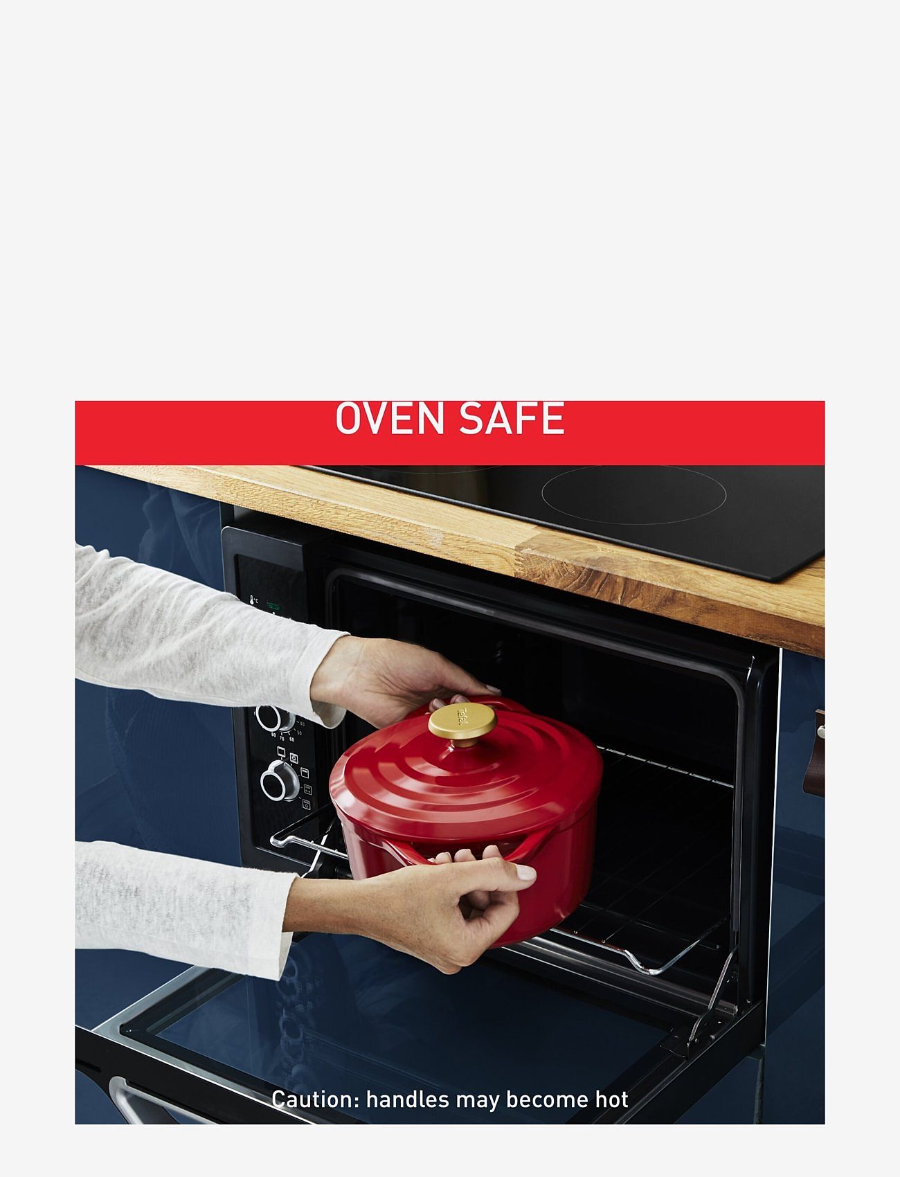 Tefal - Air Stewpot 20 cm / 3,1 l. Red - red - 5