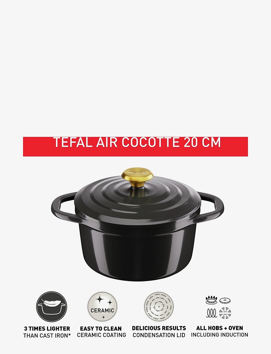 Tefal - Air Stewpot 20 cm / 3,1 l. Grey - grey - 2