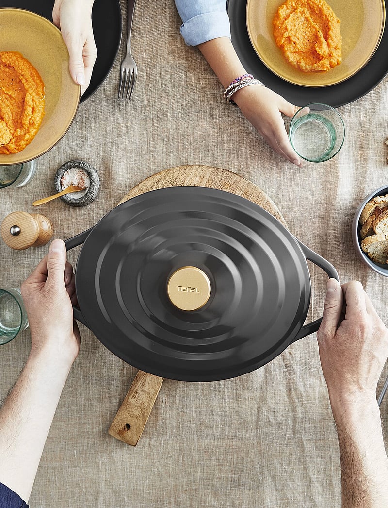Tefal - Air oval stewpot 30 cm / 5,7 l. Grey - pajad - grey - 0