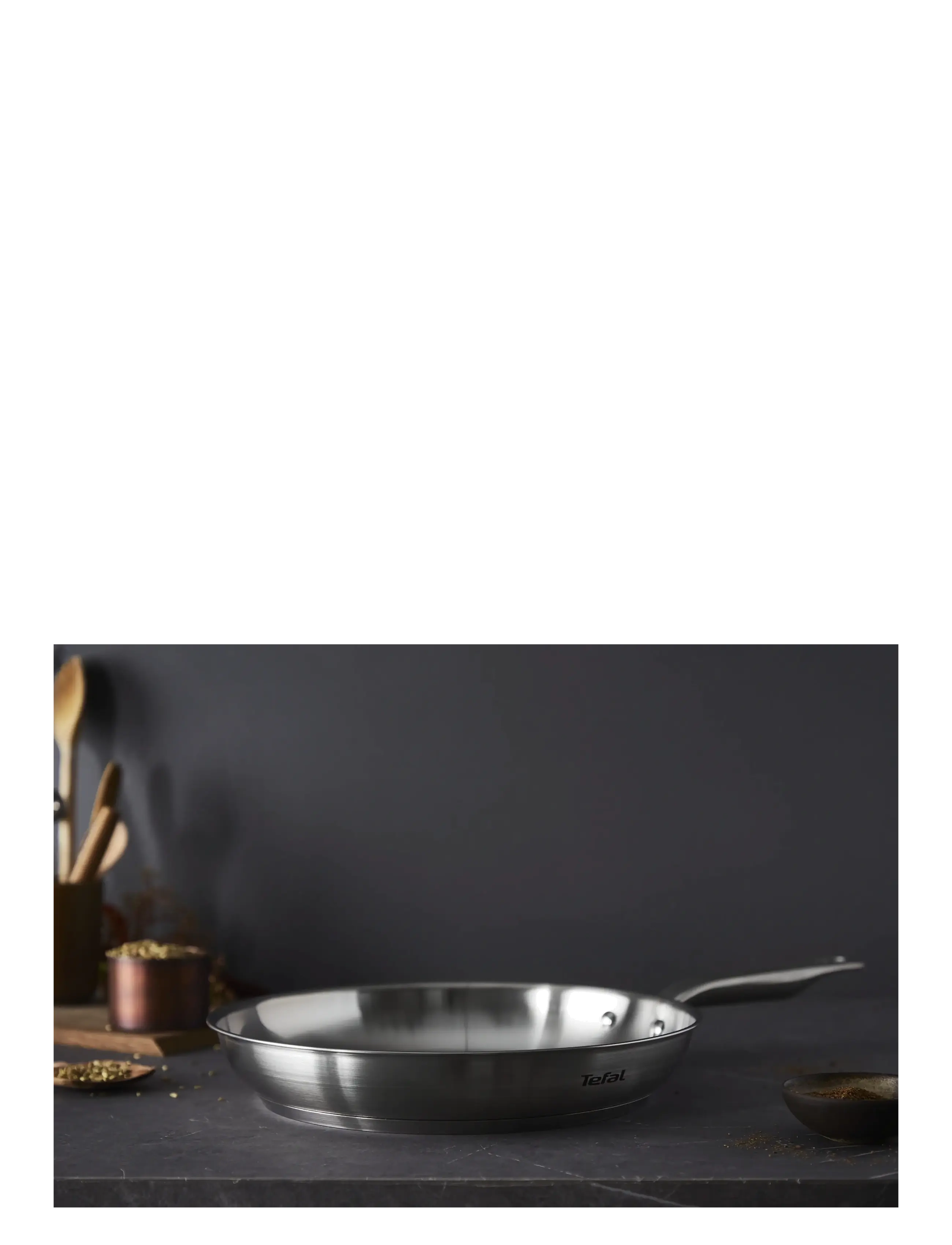 Tefal - Virtuoso Frypan 28 cm Stainless steel - poêles à frire - stainless steel - 2