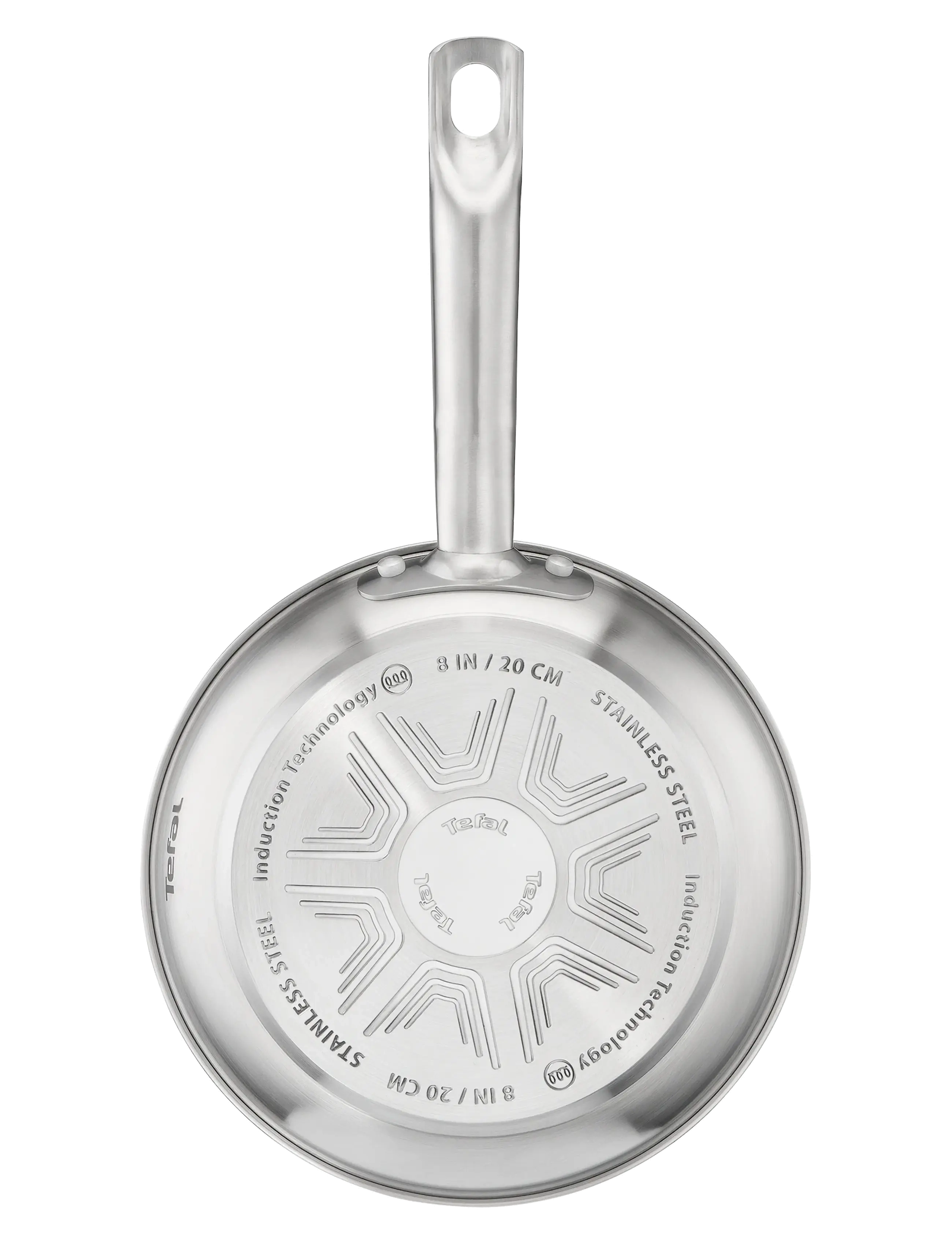 Tefal - Virtuoso Frypan 28 cm Stainless steel - poêles à frire - stainless steel - 4