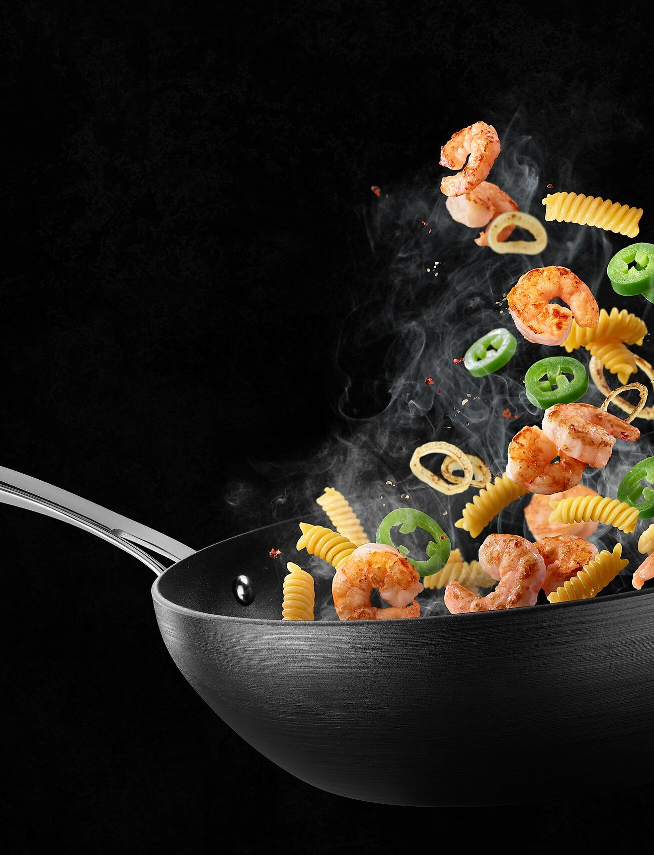 Tefal - Unlimited Premium Wok pan 28 cm - black - 2