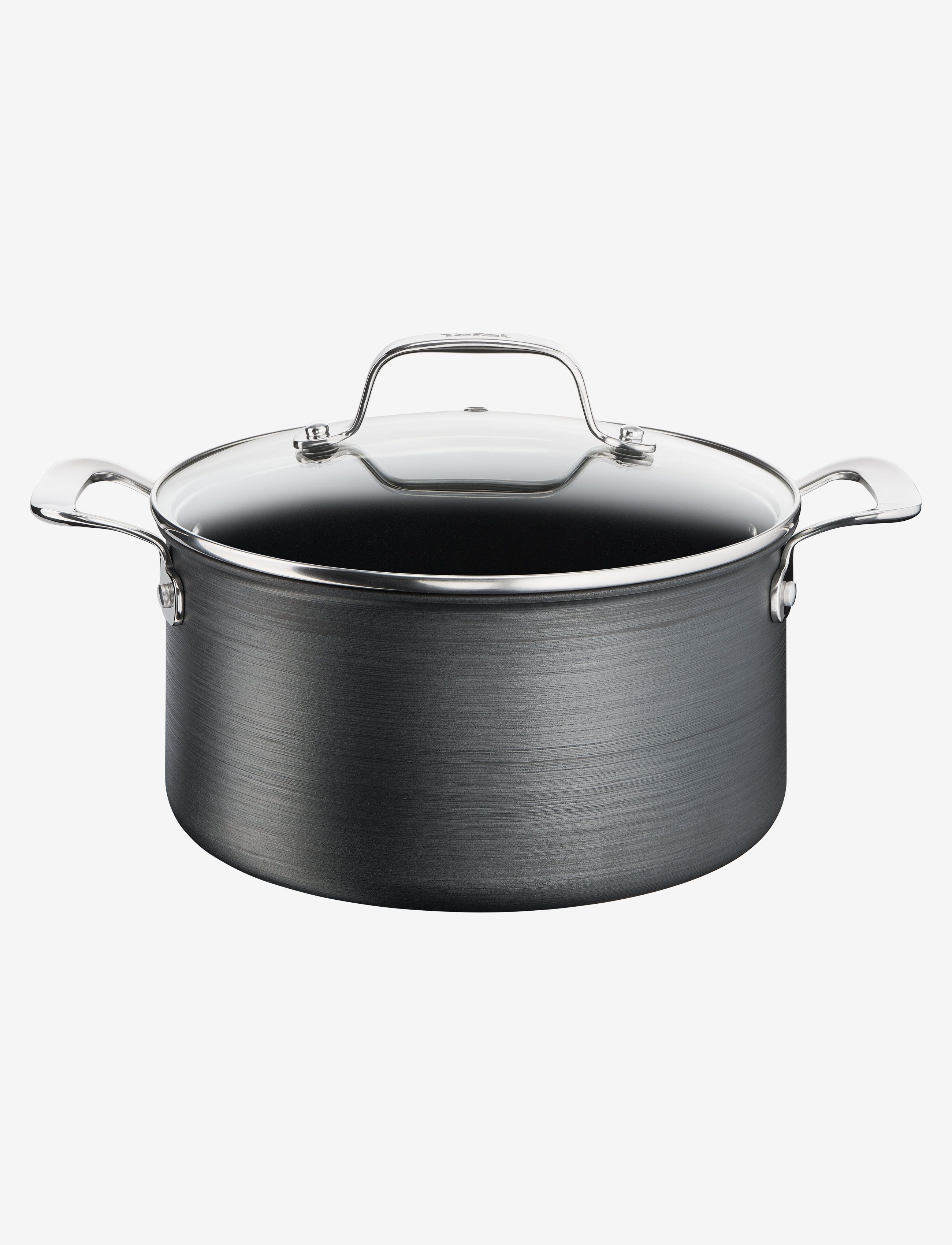 Tefal - Unlimited Premium Stewpot 24 cm +  Lid - black - 0