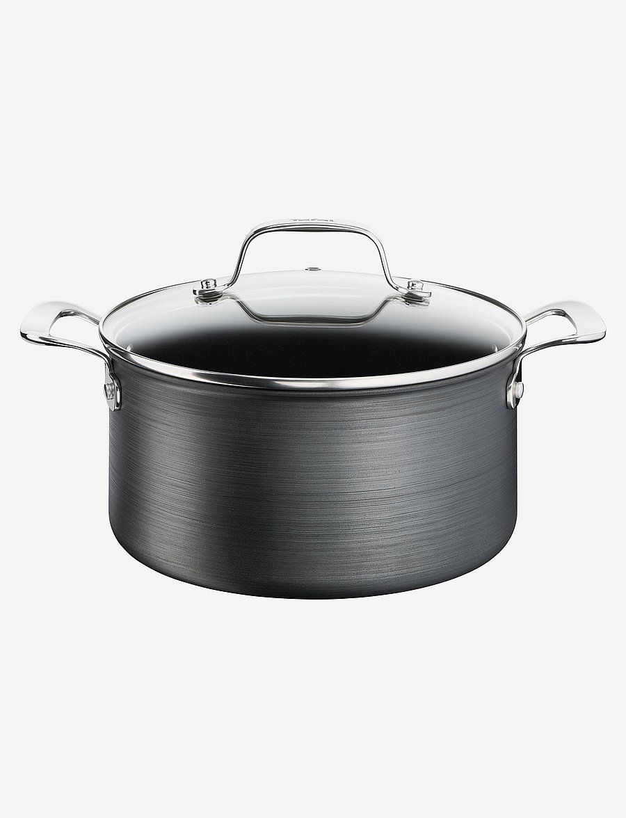 Tefal - Unlimited Premium Stewpot 24 cm/5,2 l. w. lid - black - 0
