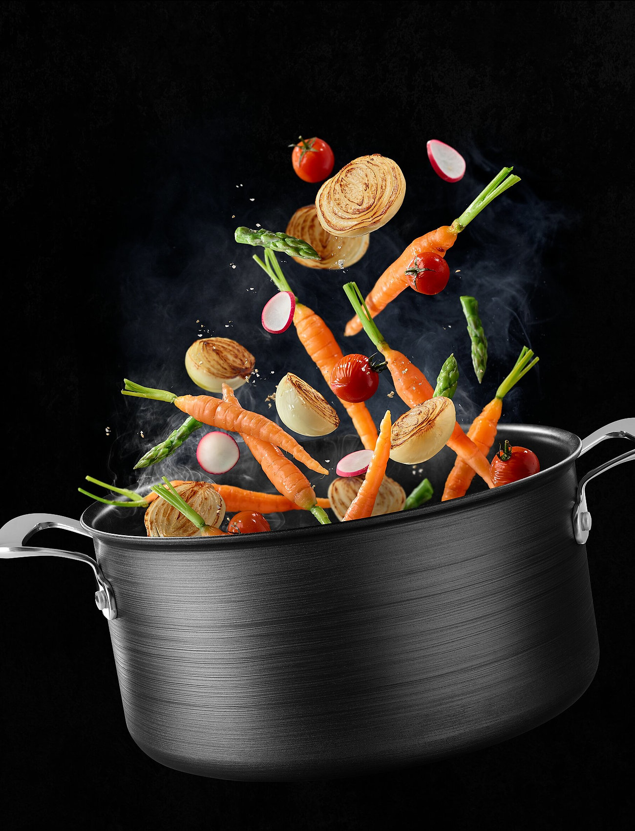 Tefal - Unlimited Premium Stewpot 24 cm +  Lid - black - 1