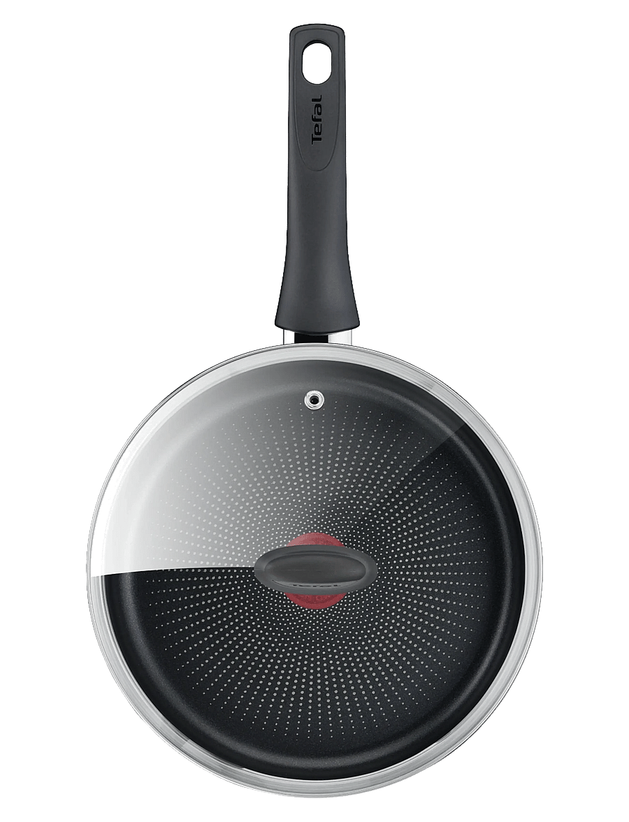 Tefal - Easy Chef Sautepan 24 cm w. lid - kastmepotid ja -pannid - grey - 1