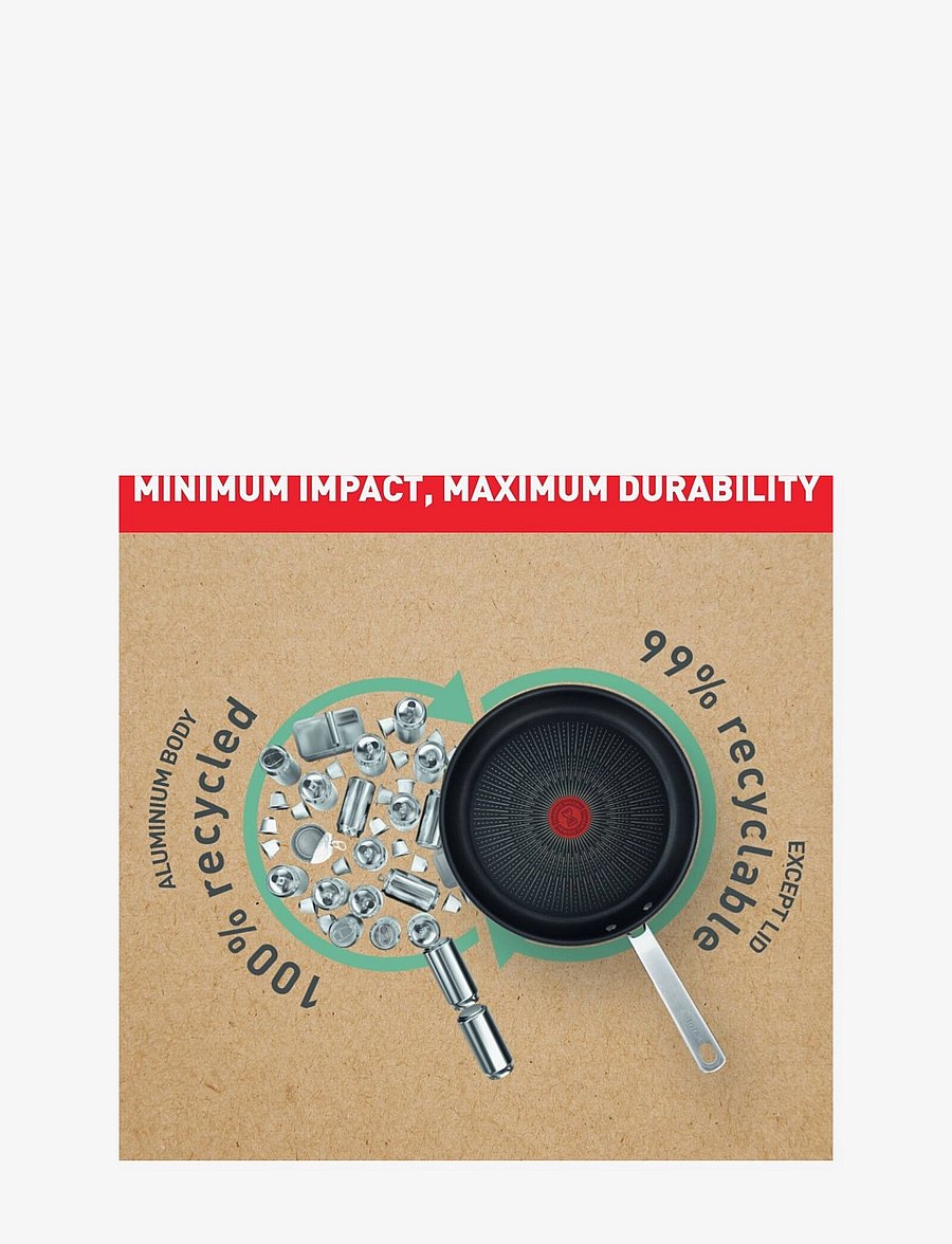 Tefal - Impact Frypan 24 cm Silver - silver - 1