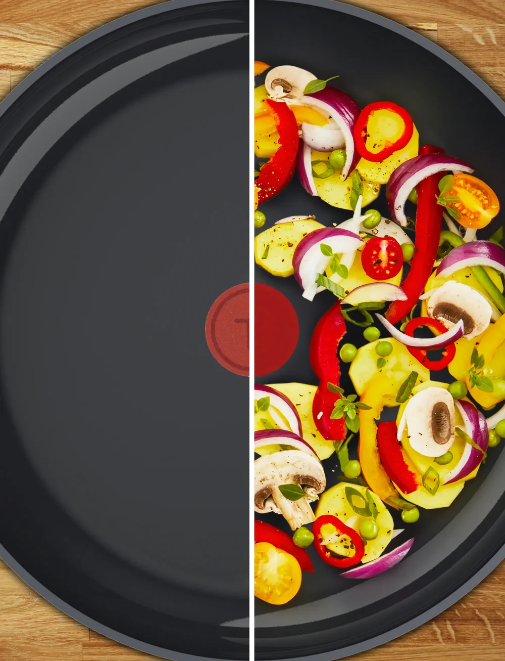 Tefal - Daily Cook SS Ceramic Frypan 24 cm - praepannid ja pannid - stainless steel - 3