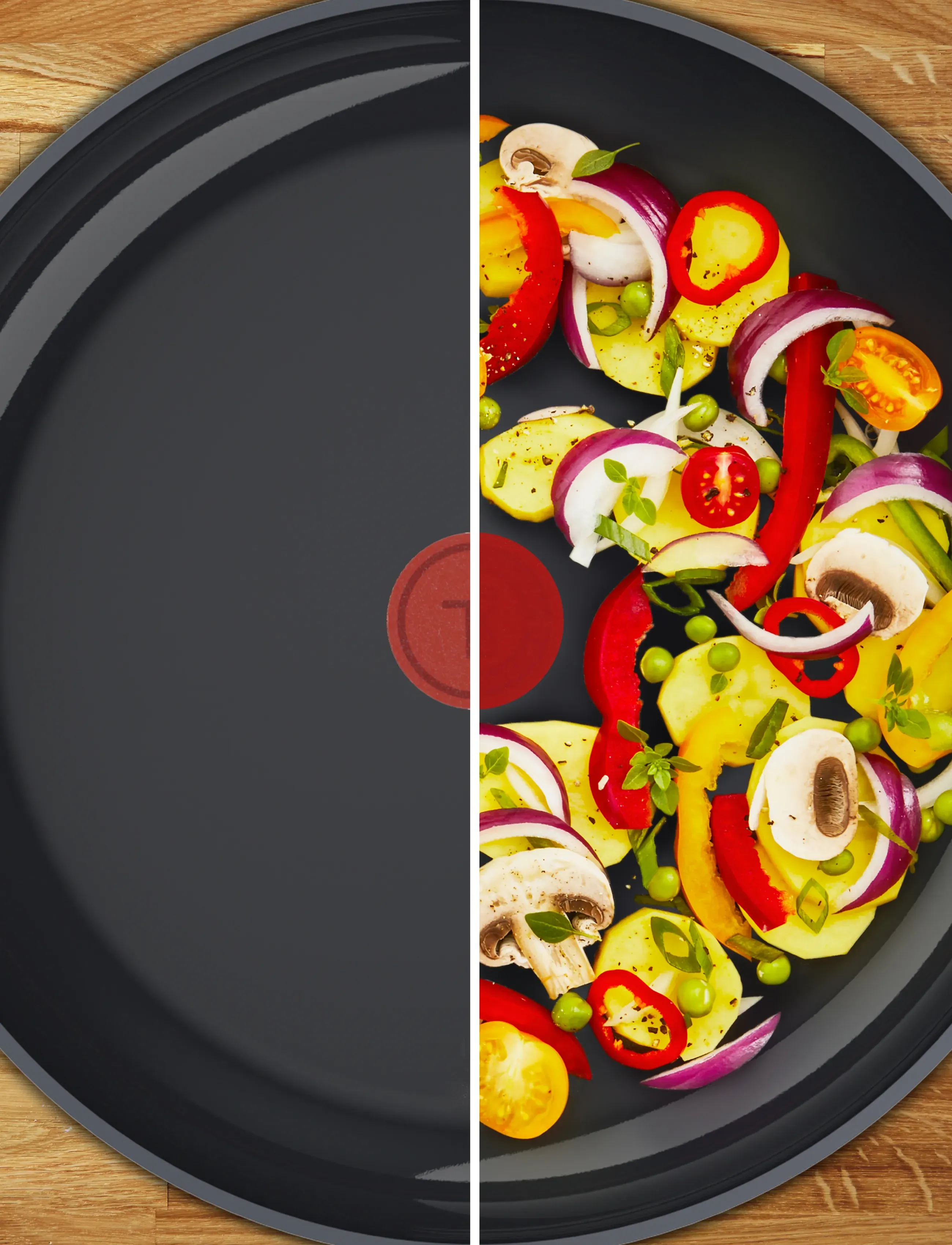 Tefal - Daily Cook SS Ceramic Frypan 28 cm - stegepander - stainless steel - 3