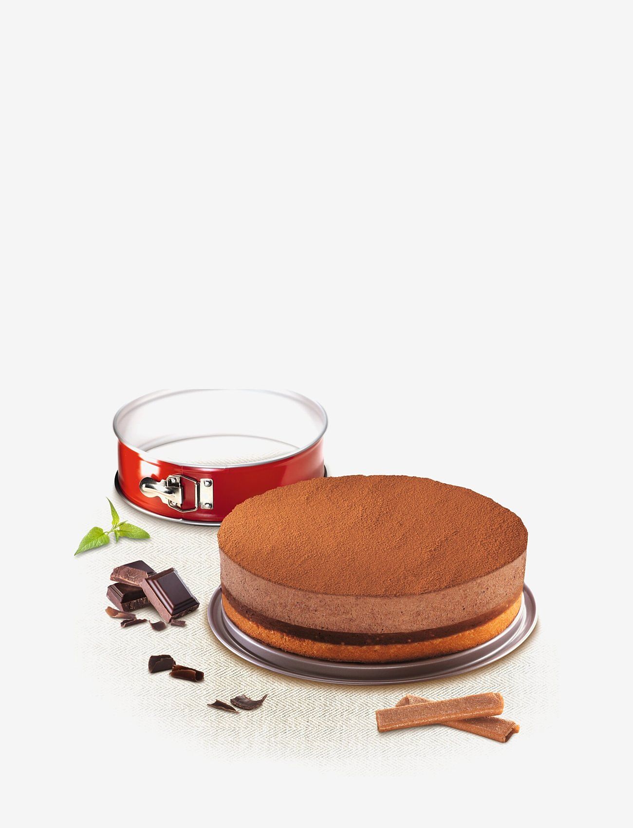 Tefal - Delibake Springform Round 25 cm - die niedrigsten preise - red - 1