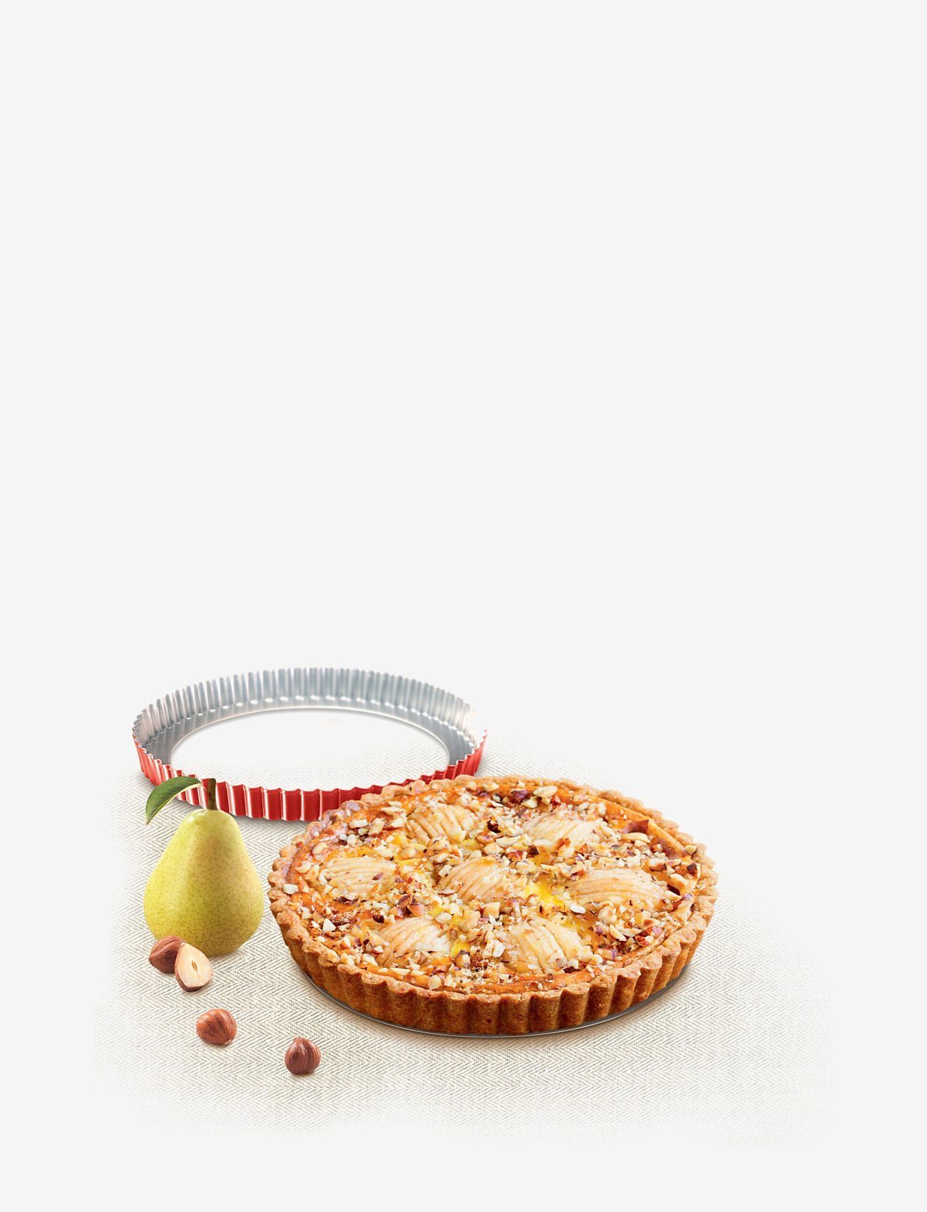 Tefal - Delibake Tarte Tin 28 cm - keks- & kuchenformen - red - 1