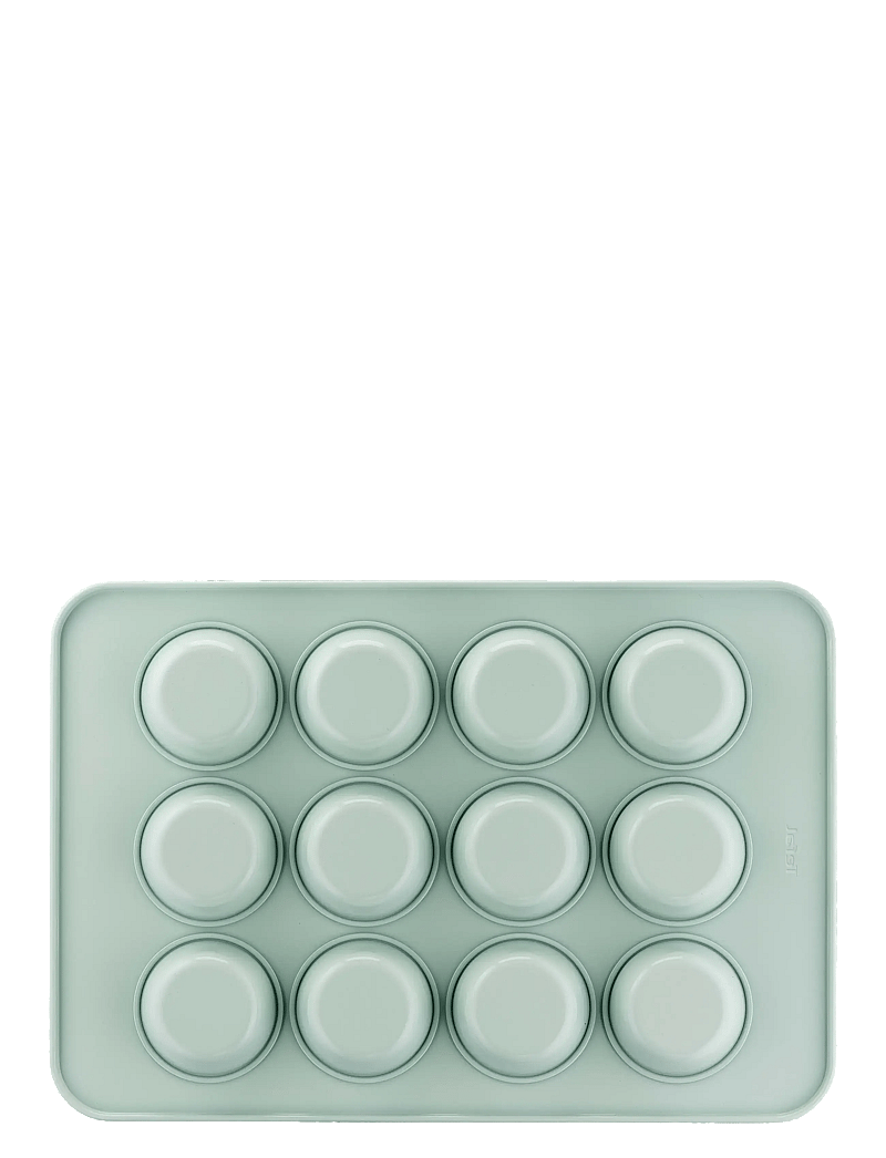 Tefal - Ceramik 12 muffins 39x27,5cm - cupcake & muffinformen - grey / turqouise - 2