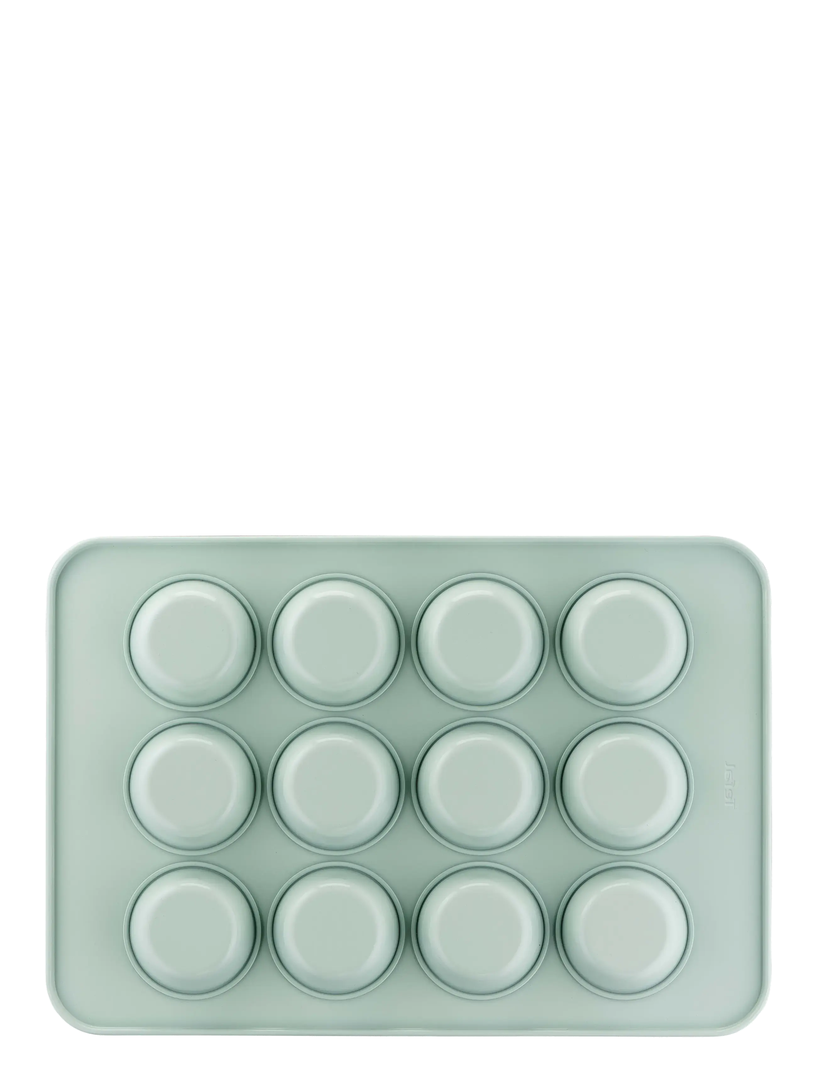 Tefal - Ceramik 12 muffins 39x27,5cm - cupcake & muffinformen - grey / turqouise - 2