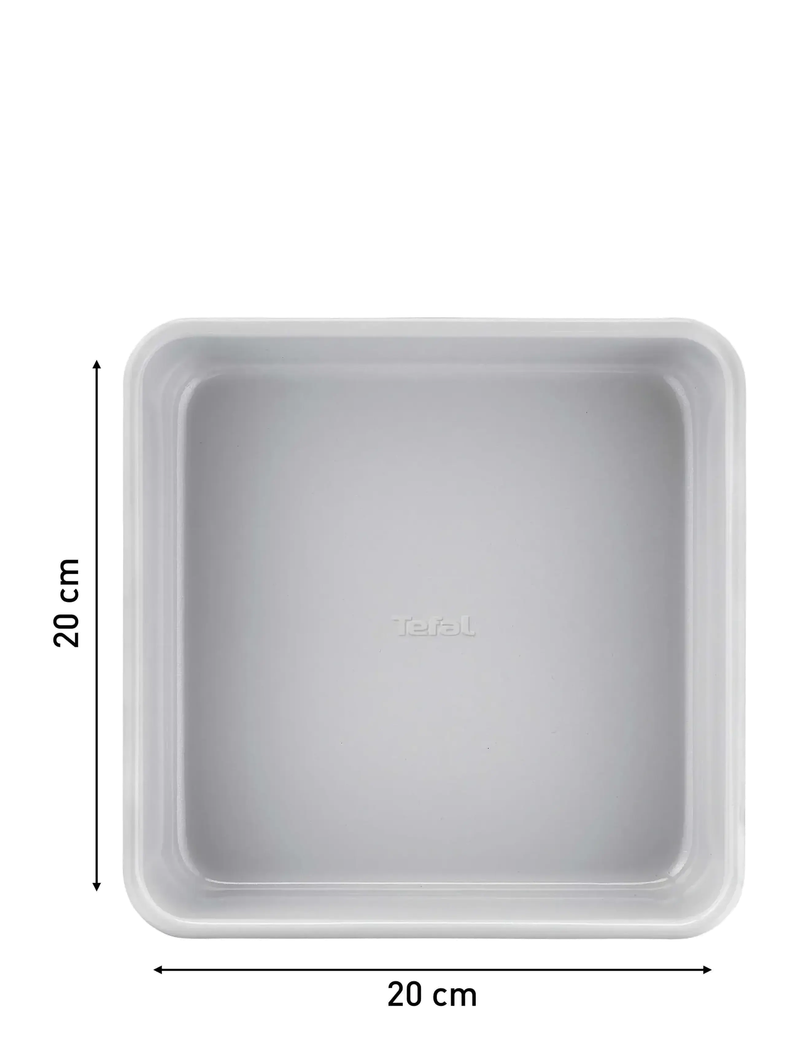 Tefal - Ceramik Square Cake 20cm - keks- & kuchenformen - grey / turqouise - 2