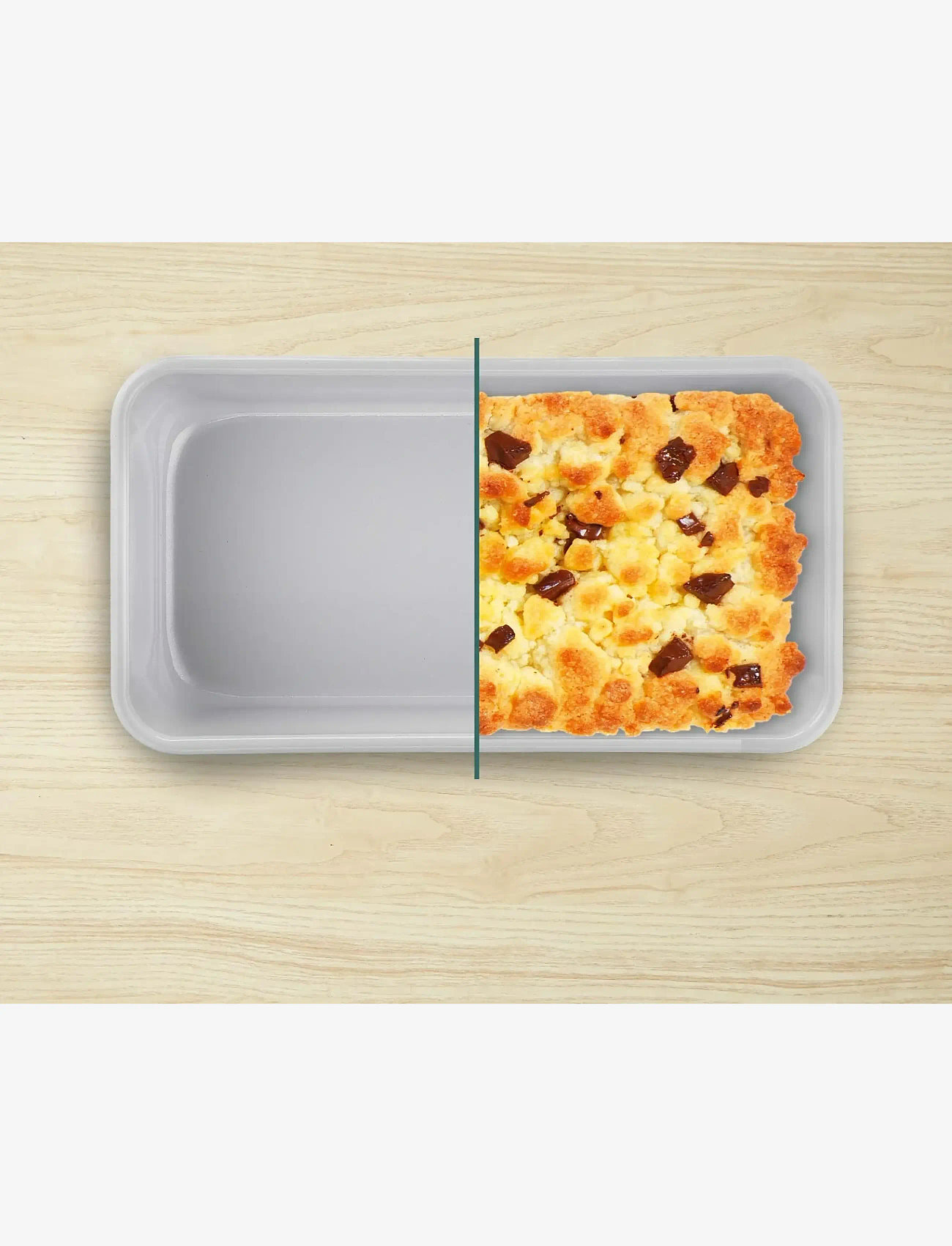 Tefal - Ceramik Loaf pan 23cm - laveste priser - grey / turqouise - 4