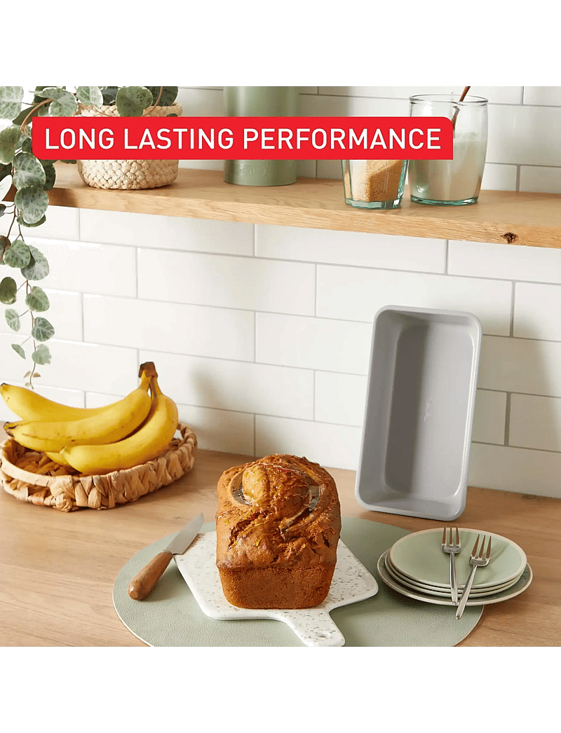 Tefal - Ceramik Loaf pan 23cm - küpsise- ja koogivormid - grey / turqouise - 5