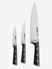 Tefal - Ice Force Set 3pcs Pairing-, Utility-, Chef Knife - najniższe ceny - stainless steel - 0