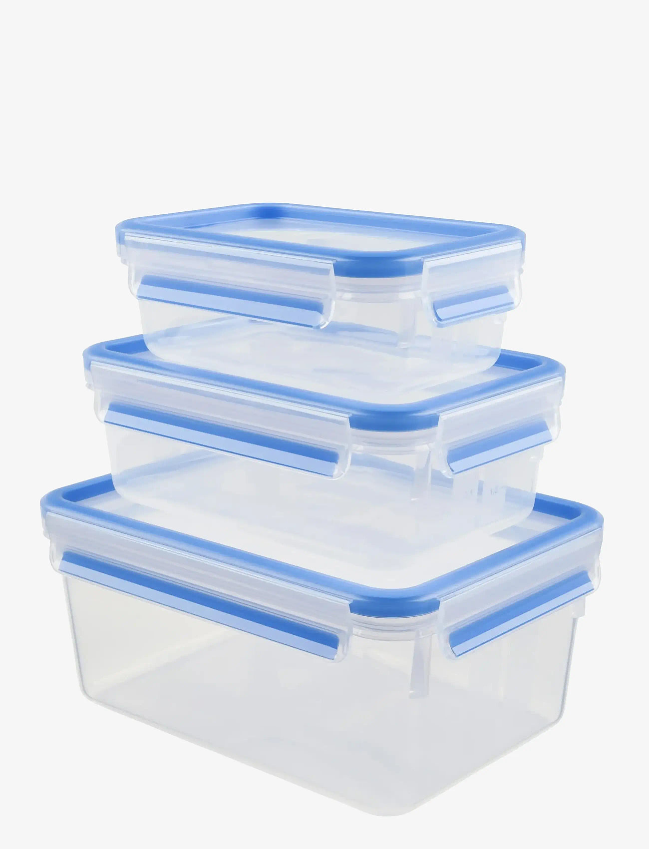 Tefal - MasterSeal FRESH box 3pcs 0,55/1,0/2,3 l. - transparent - 0