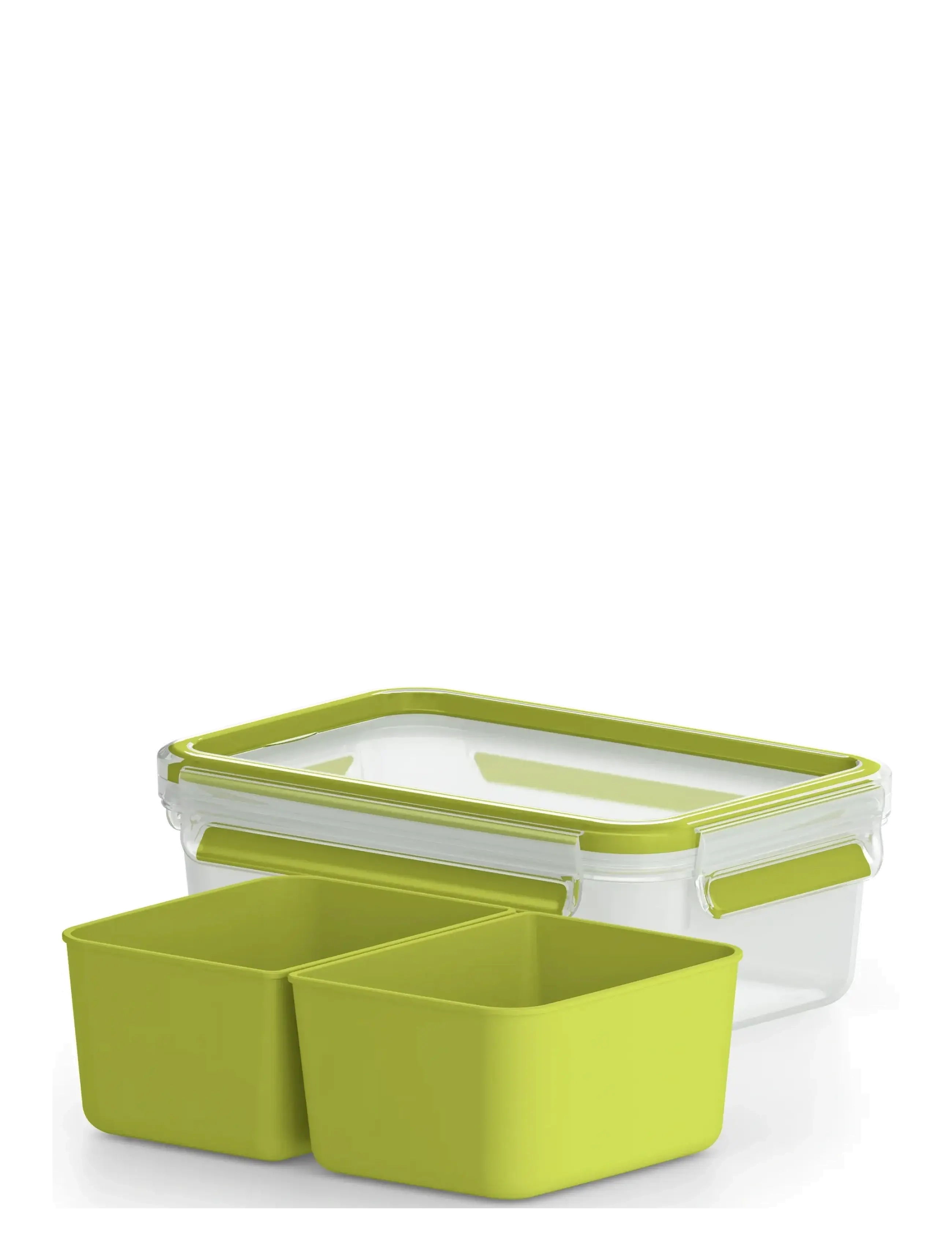 Tefal - MasterSeal TO GO Snack 1,0 l. - matlådor - green - 2