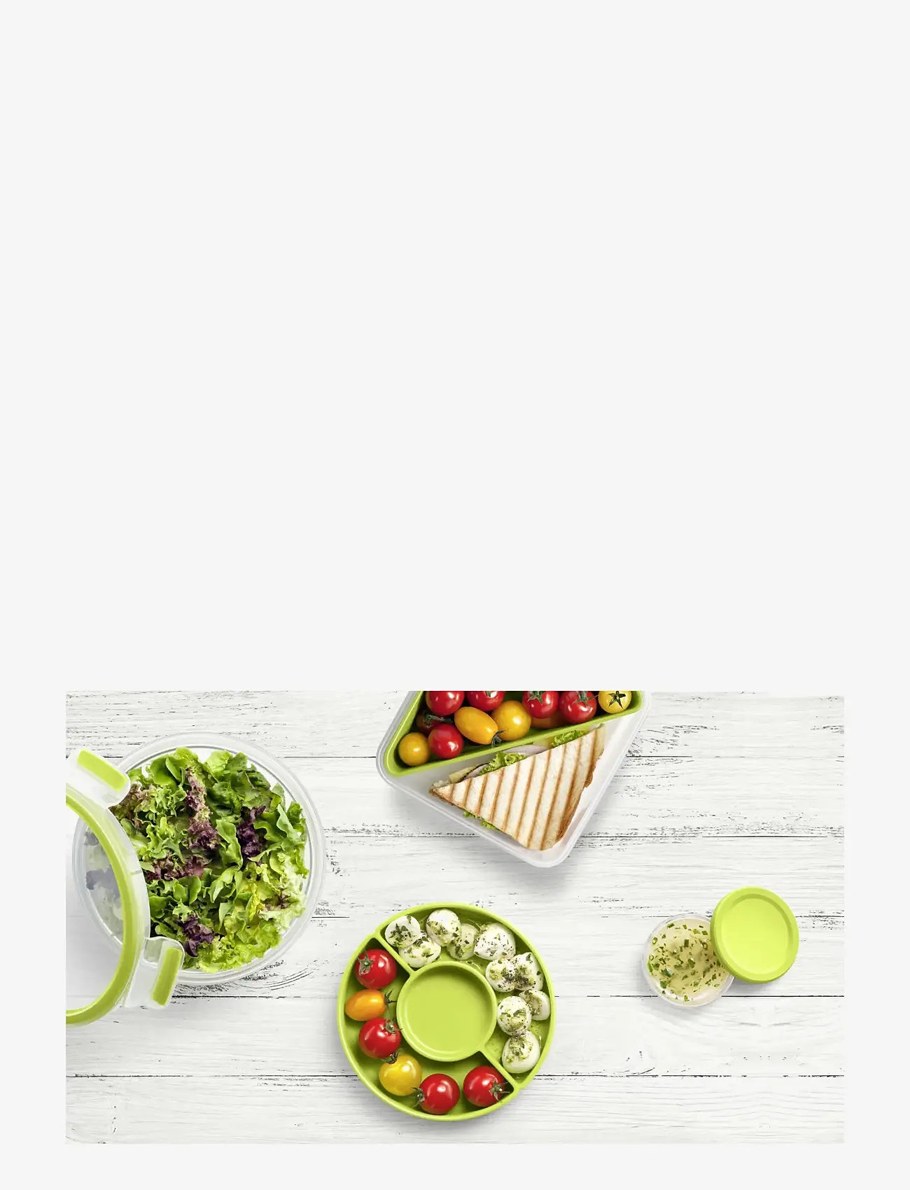 Tefal - MasterSeal TO GO Yoghurtbox 0,6 l. - die niedrigsten preise - green - 3