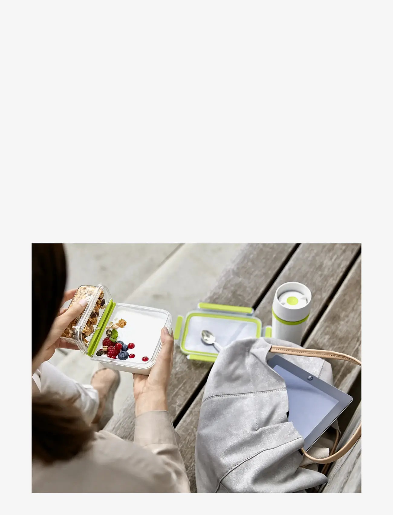 Tefal - MasterSeal TO GO Yoghurtbox 0,6 l. - die niedrigsten preise - green - 5